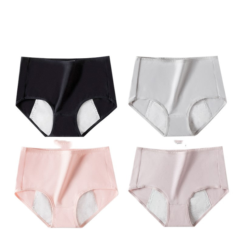 Menstrual period breathable cotton aunt safety pants