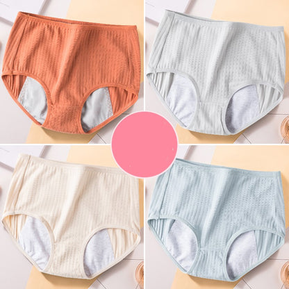 Menstrual period breathable cotton aunt safety pants