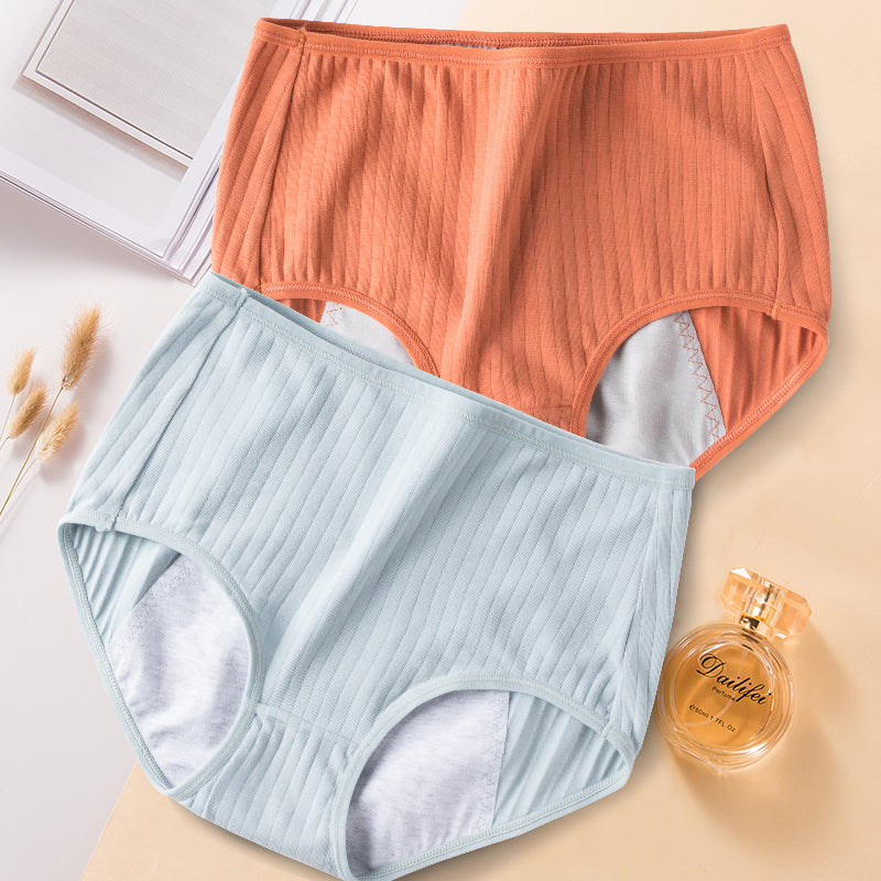 Menstrual period breathable cotton aunt safety pants