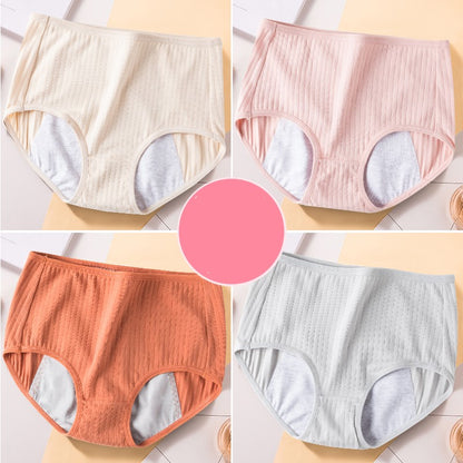 Menstrual period breathable cotton aunt safety pants