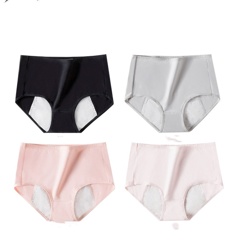 Menstrual period breathable cotton aunt safety pants