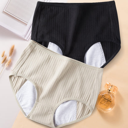 Menstrual period breathable cotton aunt safety pants