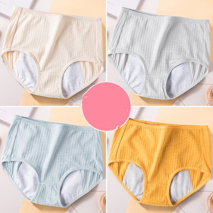 Menstrual period breathable cotton aunt safety pants