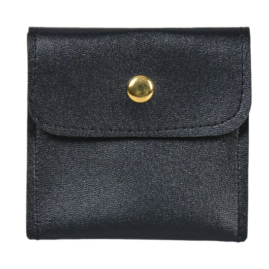 Leather Rosary Pouch - Black