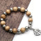 Olive Wood Rosary Bracelet