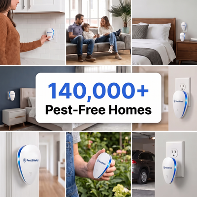 PestShield™ Ultrasonic Pest Repeller - Banish 14+ Pests for Good